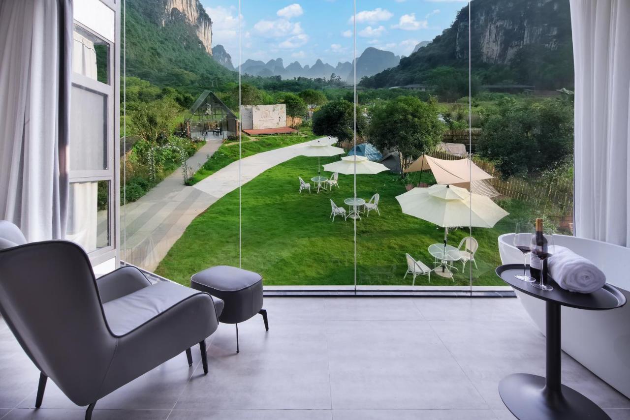 Lanshan Moon Resort Yangshuo Exterior foto